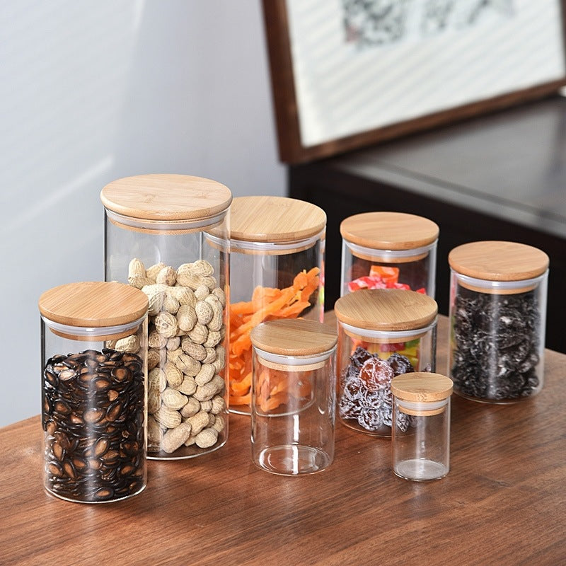 Urban Ease™ Airtight Borosilicate Glass Pantry Canister